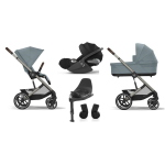 Cybex 4 in 1 Balios S Lux TPE Stormy Blue con Cloud T i-Size e Isofix
