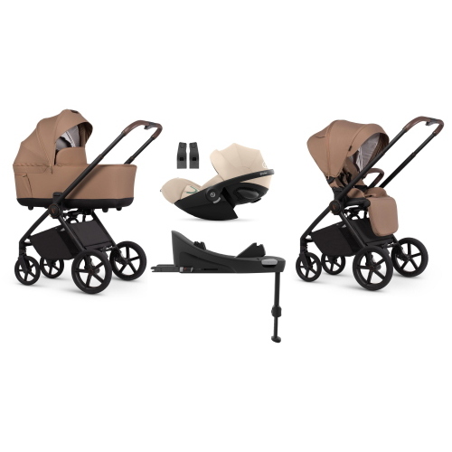 Venicci 4 in 1 Claro 2 Caramel con Cloud G3 i-Size plus e isofix