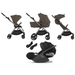 Anex Trio IQ Premium Bruna con Cybex Cloud T I-Size
