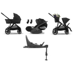 Cybex Gazelle S 4 in 1 Moon Black con Isofix