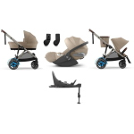 Cybex e-Gazelle S 4 in 1 Almond Beige con Isofix