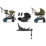 Cybex e-Gazelle S 4 in 1 Moss Green con Isofix