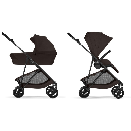 Cybex Trio Melio Carbon Chocolate Brown con Cloud G3 I-Size
