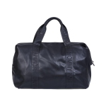 Childhome Borsa Mommy Bag Signature Simil Pelle Nero 