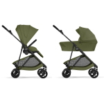 Cybex Duo Melio Carbon Moss Green
