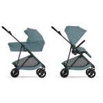 Cybex Duo Melio Carbon Stormy Blue
