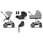 Cybex 4 in 1 Balios Stone Grey con Cloud T I-Size e Isofix