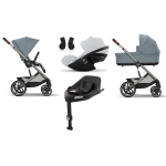 Cybex Balios 4 in 1 Stormy Blue con Cloud G i-Size Fog Grey