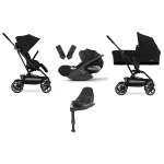 Cybex 4 in 1 EEZY S TWIST+ 2 BLK Magic Black con Cloud T e Isofix