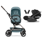 Cybex Eezy S Twist+2 Stormy Blue con Cloud T I-Size