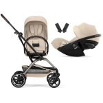 Cybex Eezy S Twist+2 Almond Beige con Cloud G3 I-Size Plus