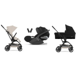 Cybex Trio Eezy S Twist+2 Dune Grey con Cloud T I-Size