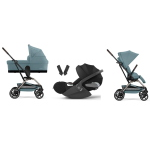Cybex Trio Eezy S Twist+2 Stormy Blue con Cloud T I-Size