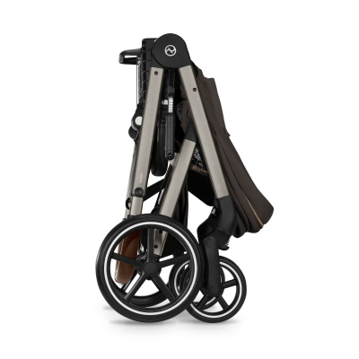 Cybex Trio Balios S Lux con Navicella Richiudibile Chocolate Brown e Cloud G3 I-Size 