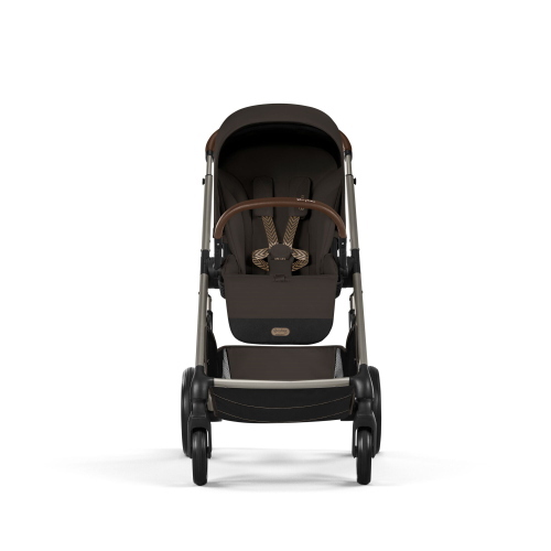 Cybex Trio Balios S Lux con Navicella Richiudibile Chocolate Brown e Cloud G3 I-Size 