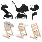 Kit Nascita neonato Trio Yoyo con isofix e Tripp Trapp