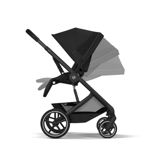 Cybex Trio Balios S Lux con Navicella Fold Moon Black e Cloud T I-Size Sepia Black