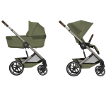 Cybex Duo Balios S Lux con Navicella Richiudibile Moss Green