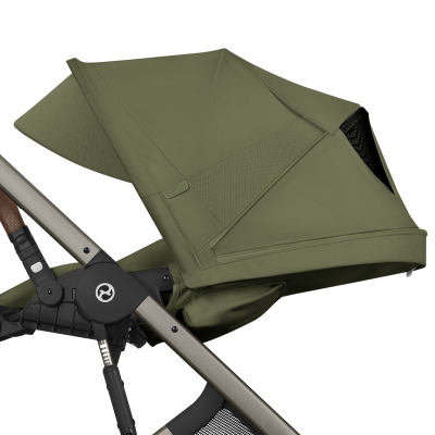 Cybex Trio Balios S Lux Mos Green con Navicella Richiudibile e Cloud T Plus I-Size