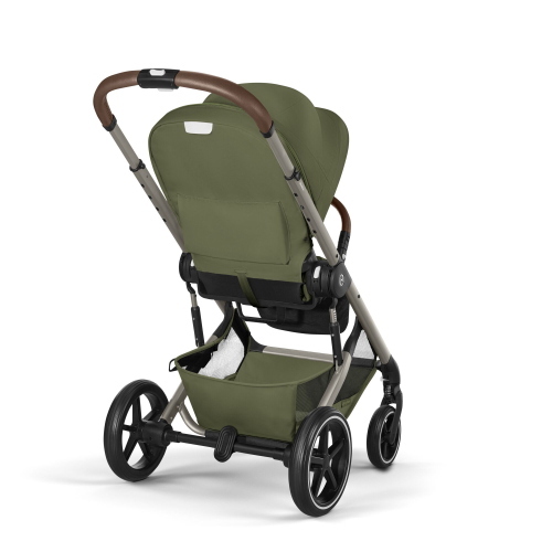 Cybex Trio Balios S Lux Mos Green con Navicella Richiudibile e Cloud T Plus I-Size