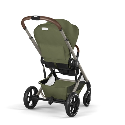 Cybex Trio Balios S Lux Mos Green con Navicella Richiudibile e Cloud T Plus I-Size