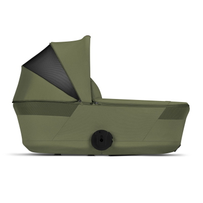 Cybex Trio Balios S Lux Mos Green con Navicella Richiudibile e Cloud T Plus I-Size