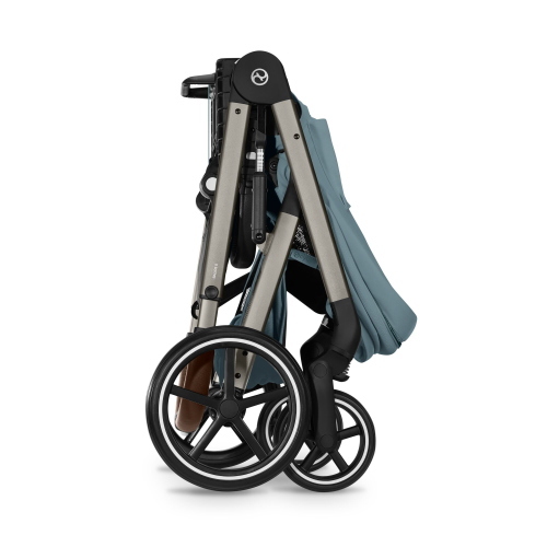 Cybex Duo Balios S Lux con Navicella Richiudibile Stormy Blue