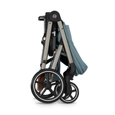Cybex Duo Balios S Lux con Navicella Richiudibile Stormy Blue