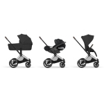 Cybex Trio Priam Style Chrome-Sepia Black con Cloud T I-Size
