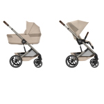 Cybex Duo Balios S Lux con Navicella Richiudibile Almond Beige