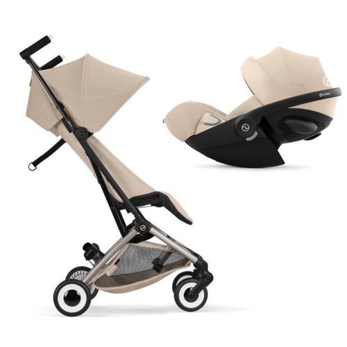 Cybex Travel System Libelle TPE Almond Beige con Cloud G3 Plus