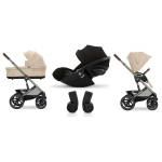 Cybex Trio Talos S Lux Tpe Almond Beige con Cloud G3 I-Size 