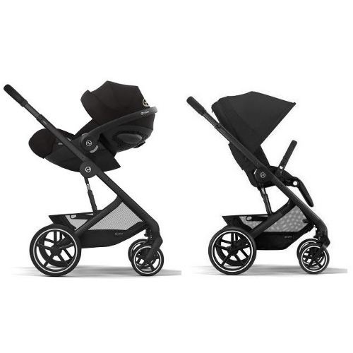 Cybex 2in1 Balios S Lux Moon Black con Cloud G3 i-Size