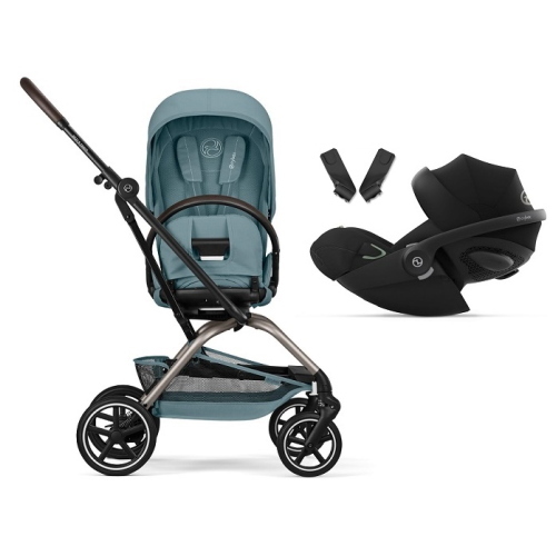Cybex Eezy S Twist+2 Stormy Blue con Cloud G3 I-Size