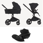 Anex Trio Flo Lungo Black con Cybex Cloud G3 I-Size
