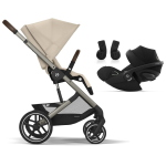Cybex 2in1 Balios S lux Almond Beige con Cloud G3 i-Size