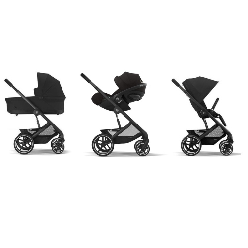 Cybex Trio Balios S Lux BLK Moon Black con Cloud G3 i-Size