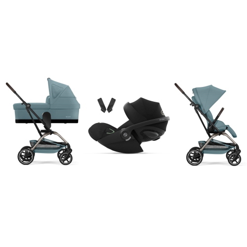 Cybex Trio Eezy S Twist+2 Stormy Blue con Cloud G3 I-Size