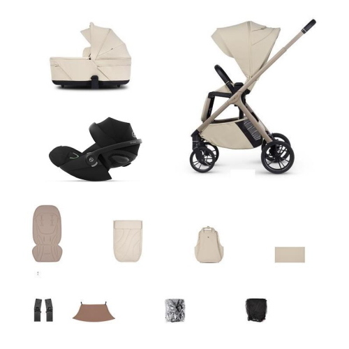 Venicci Trio Tila Sabbia con Cybex Cloud G3 I-SIZE
