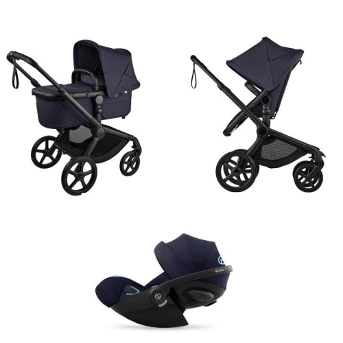 Bugaboo Trio Fox 5 Renew Deep Indigo con Cloud G3 I-Size