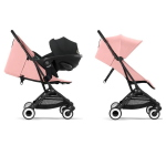 Cybex Travel System Orfeo BLK Candy Pink e Cloud G3 I-Size