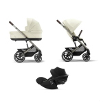 Cybex Trio Balios S Lux TPE Seashell con Cloud G3 i-Size