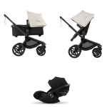 Bugaboo Trio Fox 5 Renew Misty White con Cloud G3 I-Size