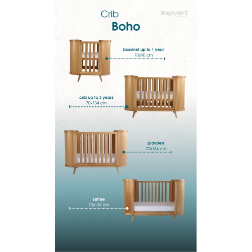 Ingvart Lettino Boho Naturale