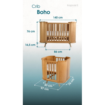 Ingvart Lettino Boho Naturale