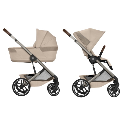 Cybex Duo Balios S Lux con Navicella Richiudibile Almond Beige