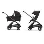 Bugaboo Duo Dragonfly Graphite Midnight Black