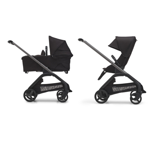 Bugaboo Duo Dragonfly Graphite Midnight Black