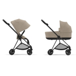 Cybex Duo Mios Matt Black-Cozy Beige