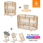 Stokke Kit Nascita neonato con Sleepi V3 e Tripp Trapp 4 in 1 Natural